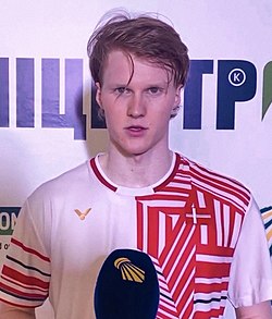 Anders Antonsen vuonna 2021.