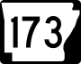Highway 173 marker