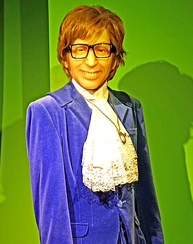 Statue d'Austin Powers.