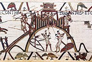 Bayeux Tapestry - Motte Castle Dinan