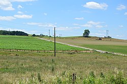 Agricultural scene south of Rockwood