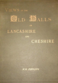 Couverture de l'édition de 1893 de Views of Old Halls of Lancashire and Cheshire.