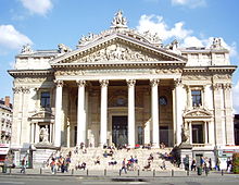 La bourse de Bruxelles