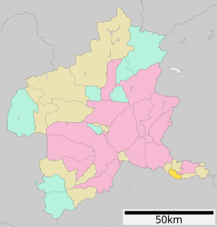 千代田町位置図