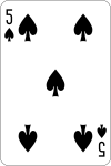 5 of spades