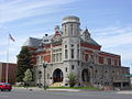 U.S. Post Office, Former, and Federal Courthouse, Auburn, New York, a late Richardsonian Romanesque style