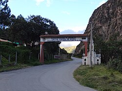 Town entrance