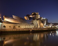 The museum at night