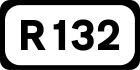 R132 road shield}}