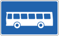 Buses stop