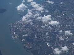 Iloilo City from air