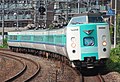 A 381 series EMU on a Kuroshio service in September 2011