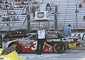 Carro de Leffler no circuito de Milwaukee, em 2012.