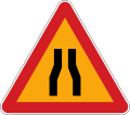 Narrow carriageway