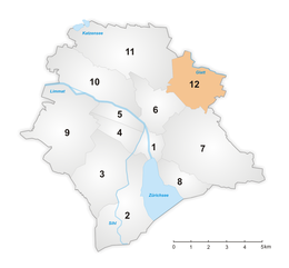 Schwamendingen – Mappa