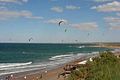 Práctica de Kitesurf con "Costa Sur Kite School"