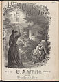 "Little Clo from Gates Ajar," Sheet music by C. A. White, 1870. Courtesy Boston Public Library.