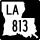 Louisiana Highway 813 marker