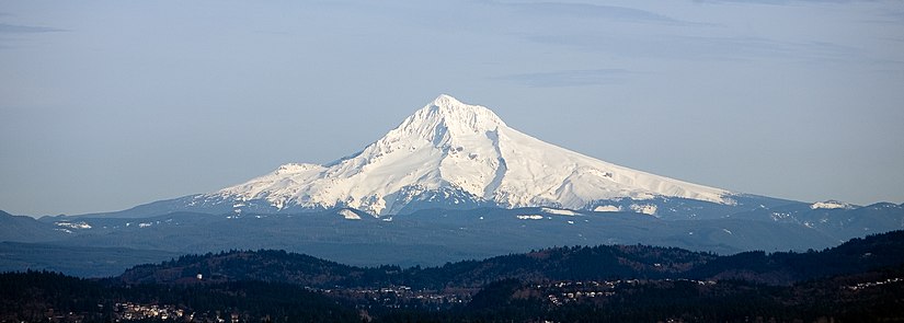 Mount Hood seen from OHSU