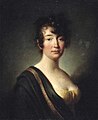 Portrait de Sophie Spiridova, née comtesse Olsoufieva par Alexandre Molinari (années 1810)