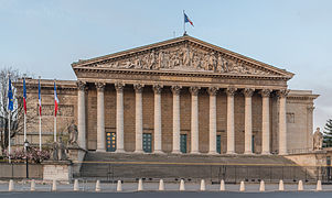 Façade nord avant sa restauration de 2023.