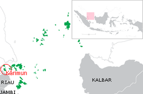 Localisation de Grande Île de Karimun