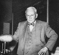 Robert A. Millikan in 1953