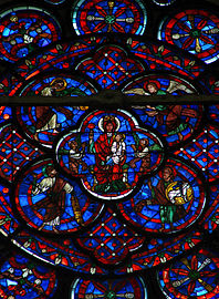 Détail de la rose du chœur de la cathédrale Notre-Dame de Laon