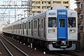 A six-car consist lead by two-car set 3551 in 2015