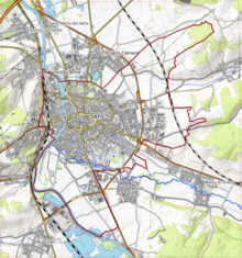 Carte topographique