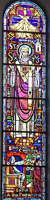 stained glass window