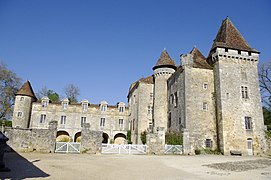 Château de la Marthonie, à Saint-Jean-de-Côle