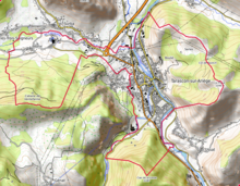 Carte topographique