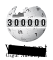 300 000 articles on the Turkish Wikipedia (2017)