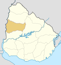 Paysandú Department is located in Uruguay