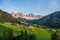 Image 16The Dolomite Mountains, Italy, in summer. The climate of the Dolomites is characterized by short but warm and mild summers, while winters are long and very cold. (from Mountain)