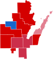 2020 House Election in Wisconsin's 8th District by County