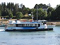 Le bateau de transports de passagers Île d'Arz en route vers le pointe de Béluré.