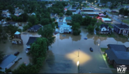 Flash flooding in Mayfield, Kentucky