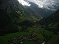 Stechelberg, Blick aus der Schilthornbahn