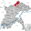 Lage der Gemeinde Amstetten im Alb-Donau-Kreis