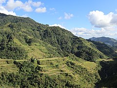 Banaue Rice terraces Aguian view