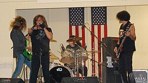 Big Noize performing at Camp Taji in 2008