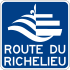 Panneau de signalisation de la route du Richelieu