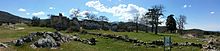 Vista panorámica de las ruinas