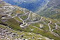 The road between the Agnel Lake and the Nivolet Pass