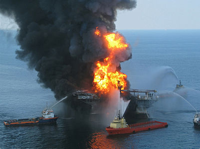 Fire on the Deepwater Horizon, by the United States Coast Guard (edited by Ottojula and Mark Miller)