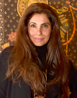 Dimple Kapadia vuonna 2018.