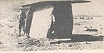 Large dolmen on a rocky hillock