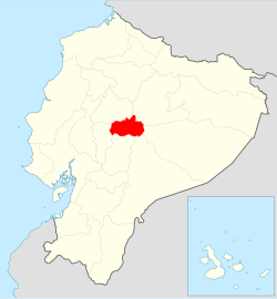 Tungurahua Province in Ecuador